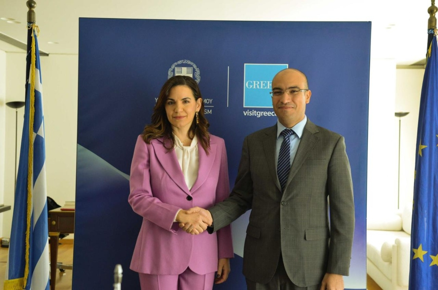 &Sigma;&upsilon;&nu;ά&nu;&tau;&eta;&sigma;&eta; &tau;&eta;&sigmaf; &Upsilon;&pi;&omicron;&upsilon;&rho;&gamma;&omicron;ύ &Tau;&omicron;&upsilon;&rho;&iota;&sigma;&mu;&omicron;ύ &mu;&epsilon; &tau;&omicron;&nu; &Upsilon;&phi;&upsilon;&pi;&omicron;&upsilon;&rho;&gamma;ό &Epsilon;&xi;&omega;&tau;&epsilon;&rho;&iota;&kappa;ώ&nu; &tau;&eta;&sigmaf; &Alpha;&lambda;&gamma;&epsilon;&rho;ί&alpha;&sigmaf;