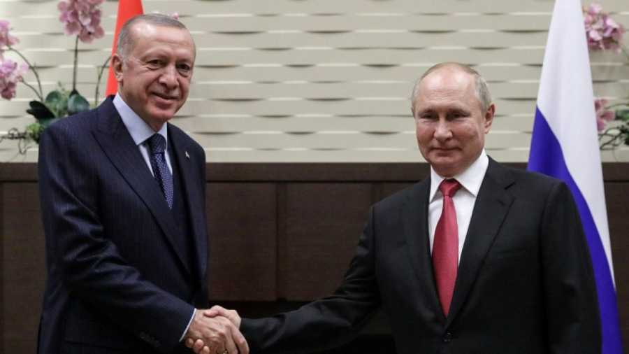 Πούτιν - Ερντογάν κοντά σε συμφωνία για ελεύθερη διαμετακόμιση αγαθών στη Μαύρη Θάλασσα
