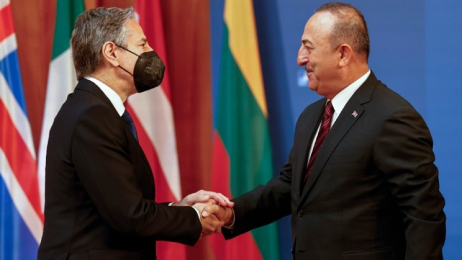 Μπλίνκεν - Τσαβούσογλου: Το βέτο της Τουρκίας στην ένταξη Σουηδίας - Φινλανδίας στο Νάτο, στο επίκεντρο