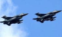 Υπερπτήσεις τουρκικών F-16 πάνω από το Μακρονήσι και τους Ανθρωποφάγους