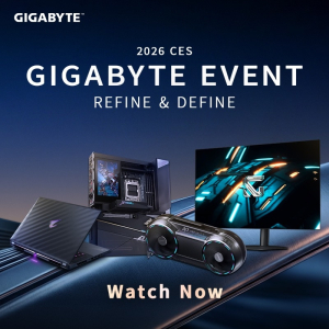 GIGABYTE: Το «Refine &amp; Define» διαμορφώνει το μέλλον του AI Computing στην έκθεση CES 2026