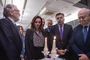 Το Εβραϊκό Μουσείο της Θεσσαλονίκης επισκέφθηκε η Όλγα Κεφαλογιάννη