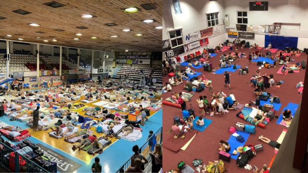 Οι Ροδίτες με κάθε τρόπο συμβάλλουν στη φιλοξενία των πυρόπληκτων τουριστών