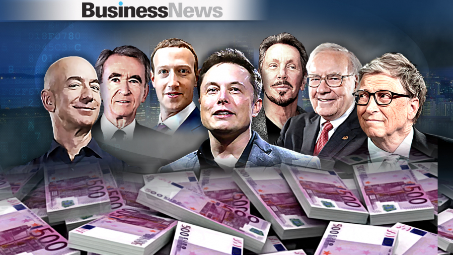 Οι 10 πλουσιότεροι διπλασίασαν την περιουσία τους