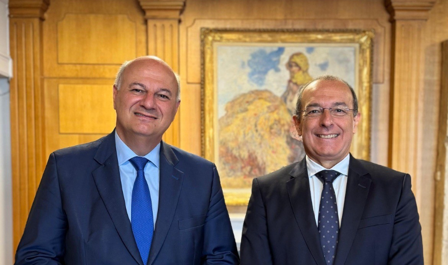 Συνάντηση Κ. Τσιάρα με τον Ιταλό πρέσβη για τη συνεργασία στον πρωτογενή τομέα