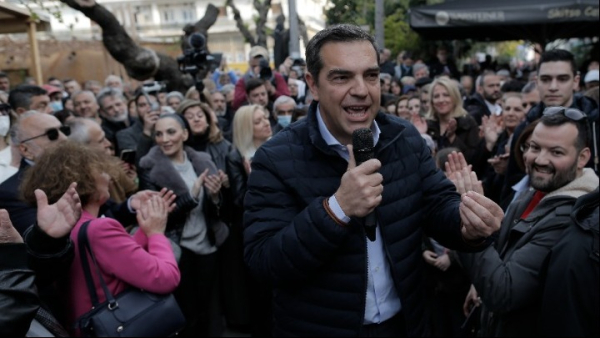 Τσίπρας: "Απαραίτητη η πρωτιά του ΣΥΡΙΖΑ για να ηττηθεί η Μητσοτάκης ΑΕ"