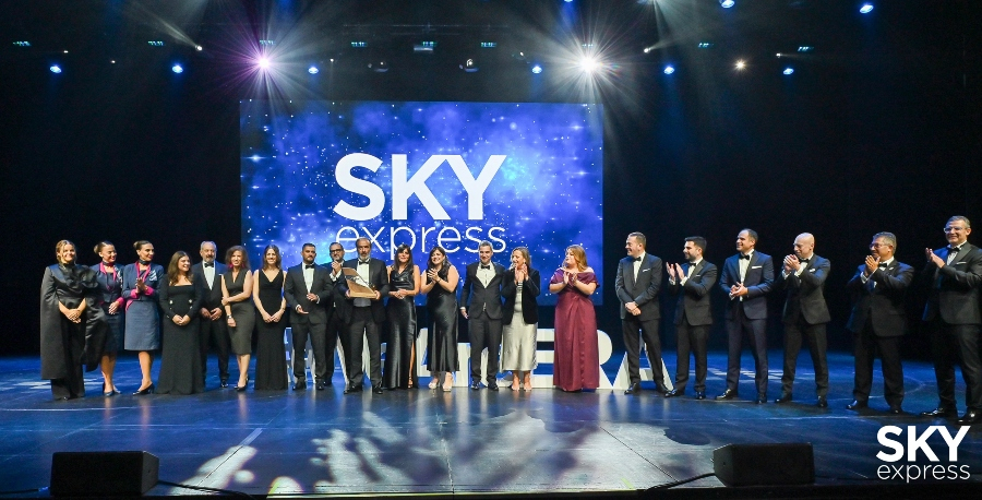 Η SKY express αναδείχθηκε «Αεροπορική Εταιρεία της Χρονιάς» στην Ευρώπη