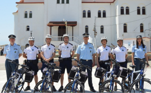 Αστυνομικοί με ποδήλατα θα περιπολούν και αυτό το καλοκαίρι στην παραλιακή ζώνη της Πιερίας