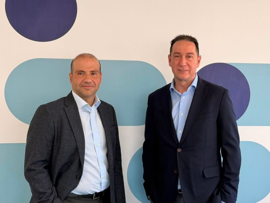 Από αριστερά: Θάνος Σταμάτης Chief Financial Officer της Randstad Hellas, Θανάσης Παλταδάκης, Managing Director της Randstad Hellas