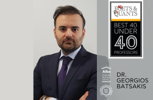 Στη λίστα “Best 40 Under 40 MBA Professors” του Poets &amp; Quants ο καθηγητής του Alba, Γεώργιος Μπατσάκης