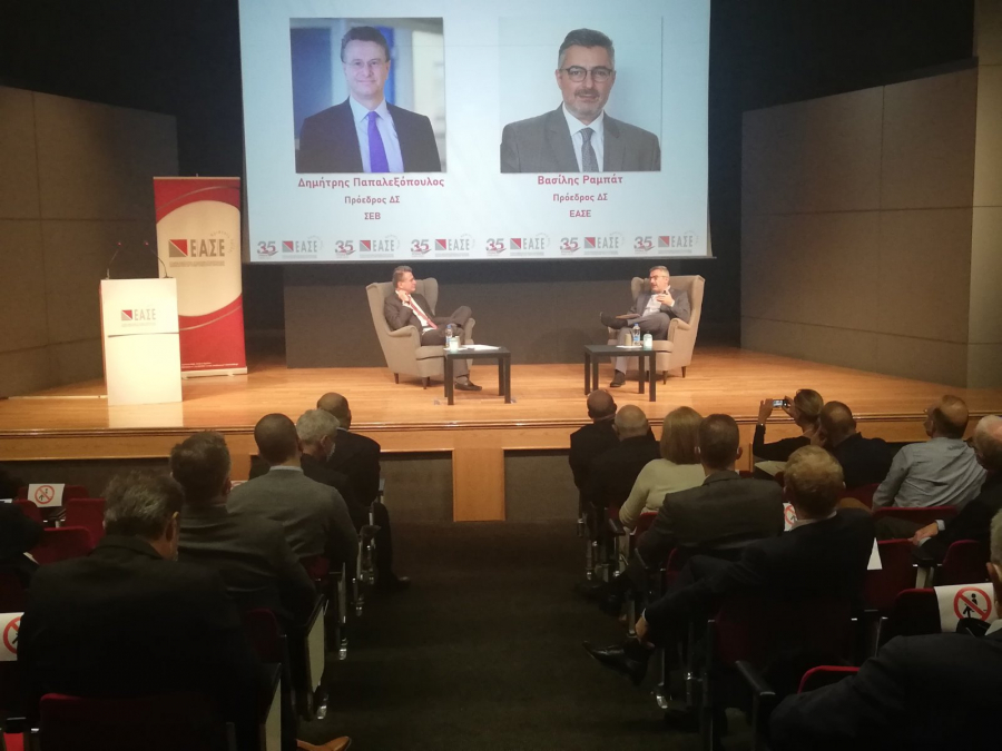 Παπαλεξόπουλος (ΣΕΒ): Αισιόδοξα μηνύματα για οικονομία και επιχειρήσεις