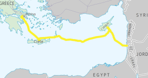 Ξεκίνησε η κατασκευή του καλωδιακού τμήματος της διασύνδεσης Ελλάδας (Κρήτης) - Κύπρου