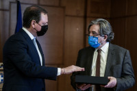 Συνάντηση Λιβανού - Σάντος: Νέοι δρόμοι συνεργασίας Ελλάδας και Πορτογαλίας στον τομέα ιχθυοκαλλιεργειών και ιχθυηρών