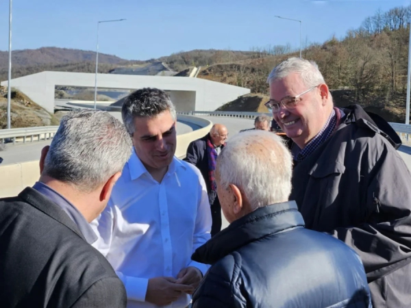 Χ. Δήμας: Στο 93% η πρόοδος κατασκευής στο Βόρειο Τμήμα του Αυτοκινητοδρόμου Ε65