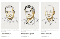 Νόμπελ Οικονομίας 2025 στους Joel Mokyr, Philippe Aghion και Peter Howitt