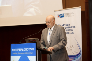 Πρόεδρος του Ελληνογερμανικού Επιμελητηρίου, καθ. Άγης Παπαδόπουλος