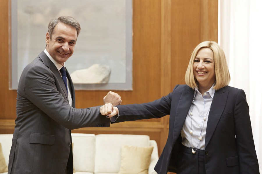 Φώφη Γεννηματά: Ο Μητσοτάκης την επισκέφτηκε στο νοσοκομείο