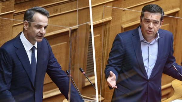 Ζωντανά οι ομιλίες των πολιτικών αρχηγών για την πανδημία από τη Βουλή