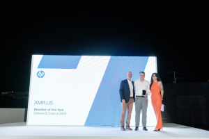 Η AMPLUS Technologies αναδείχθηκε “Reseller of the Year 2024” από την HP για Ελλάδα και Κύπρο