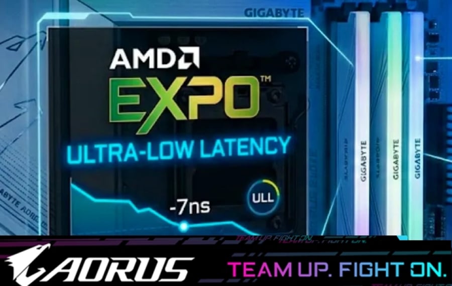 Το BIOS των GIGABYTE AM5 μητρικών υποστηρίζει πλέον την τεχνολογία AMD EXPO