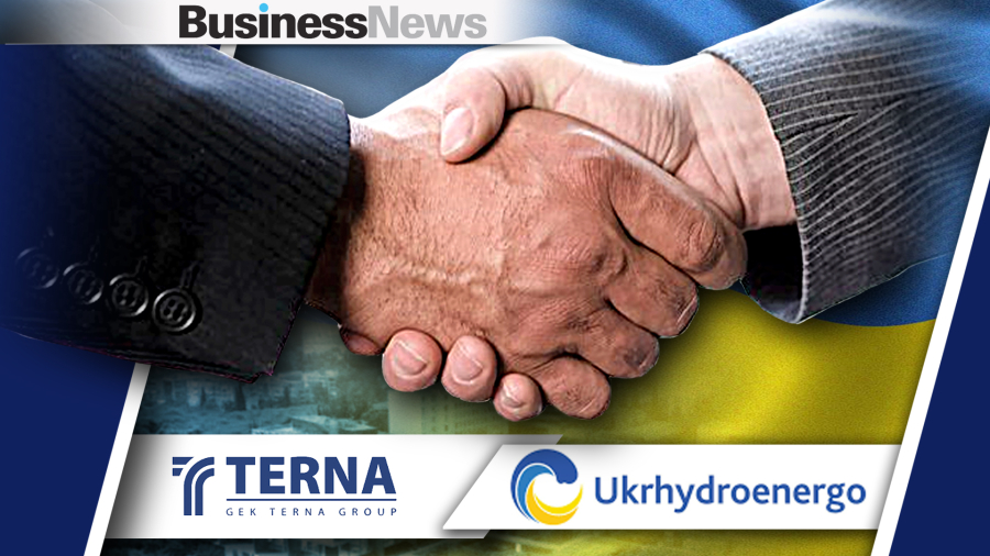 ΓΕΚ ΤΕΡΝΑ: Μνημόνιο συνεργασίας για έργα αντλησιοταμίευσης 1,5 δισ. ευρώ στην Ουκρανία