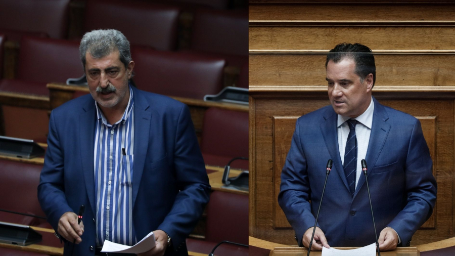 "Θερμό" επεισόδιο Γεωργιάδη - Πολάκη στο καφενείο της Βουλής