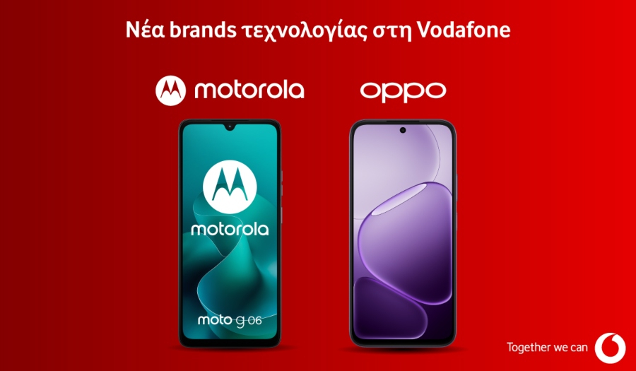 Motorola και OPPO έρχονται στη Vodafone