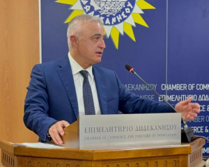 Ρόδος: Οι αναπτυξιακές προοπτικές των νησιών στο επίκεντρο συναντήσεων του υφ. Ανάπτυξης Λ. Τσαβδαρίδη