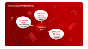 Vodafone Flex: Νέο πρόγραμμα δόσεων για ιδιώτες και μικρές εταιρείες