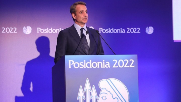 Ποσειδώνια - Μητσοτάκης: Καθοριστικός ο ρόλος της ναυτιλίας μας για τον εφοδιασμό της ΕΕ