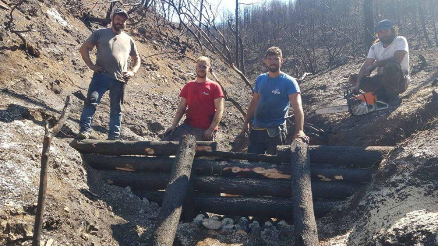 ΥΠΕΝ: Πάνω από 700 δασεργάτες στις πυρόπληκτες περιοχές της Βόρειας Εύβοιας