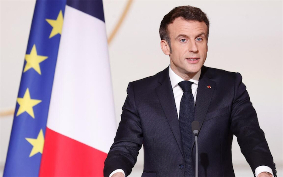 Εμανουέλ Μακρόν: Υποδέχεται αύριο στο Παρίσι τον πρόεδρο της Παλαιστινιακής Αρχής Μαχμούντ Αμπάς