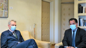 Συνάντηση Γεωργιάδη - Πάιατ: Στο επίκεντρο η περαιτέρω αμερικανική επενδυτική παρουσία στην Ελλάδα