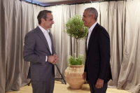 Συνάντηση Μητσοτάκη-Μπάρακ Ομπάμα