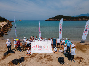 Βίκος: Συμβάλλει στον καθαρισμό της ηπειρωτικής ακτογραμμής από το πλαστικό