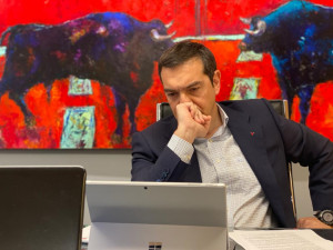 Τηλεδιάσκεψη Αλ. Τσίπρα με εκπροσώπους των λαϊκών αγορών