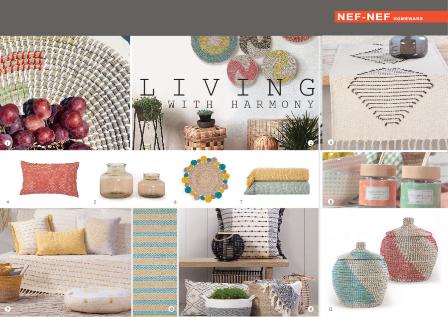 Enjoy living με τη νέα συλλογή NEF-NEF Homeware