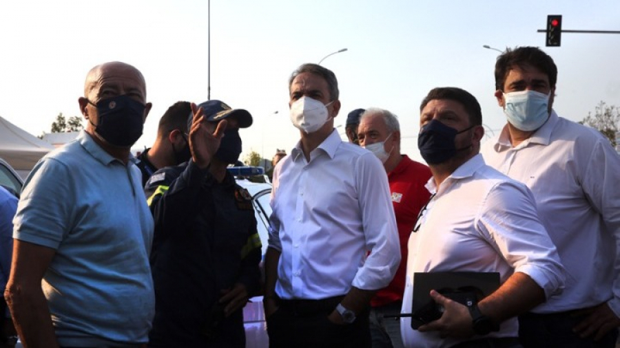 Μητσοτάκης: «Δόξα τω Θεώ μέχρι στιγμής δεν είχαμε καμία απώλεια ανθρώπινης ζωής»