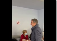 Το Νοσοκομείο «Γεώργιος Γεννηματάς» επισκέφτηκε ο Κυριάκος Μητσοτάκης