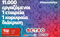 METRO AEBE (My market &amp; METRO Cash &amp; Carry): Κορυφαίος Εργοδότης για το 2025