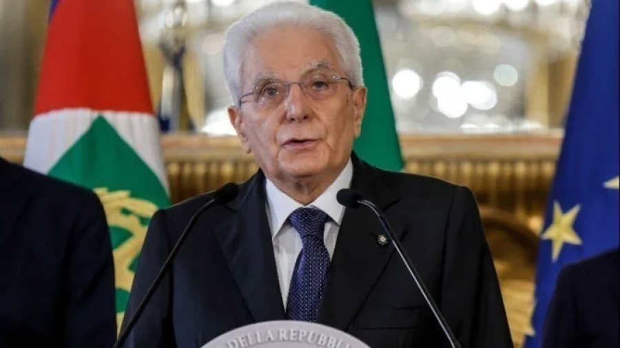 Ιταλία: Ο πρόεδρος Ματαρέλα εκφράζει τη λύπη του για την επιστροφή της πολιτικής της ισχύος στη διεθνή αρένα