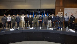 Την εθνική ομάδα πόλο τίμησε ο υπουργός Άμυνας