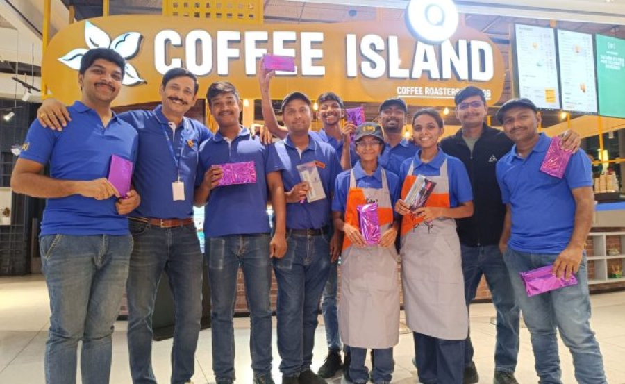 Coffee Island : Δεύτερο κατάστημα στην αγορά της Ινδίας