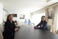 Συνάντηση της Υπουργού Τουρισμού με την νέα Πρέσβειρα του Ισραήλ στην Ελλάδα