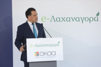 Γεωργιάδης: Η νέα πλατφόρμα e-Λαχαναγορά θα βοηθήσει επαγγελματίες και καταναλωτές
