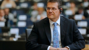 Ο ευρωπαίος επίτροπος Εμπορίου Μάρος Σέφτσοβιτς