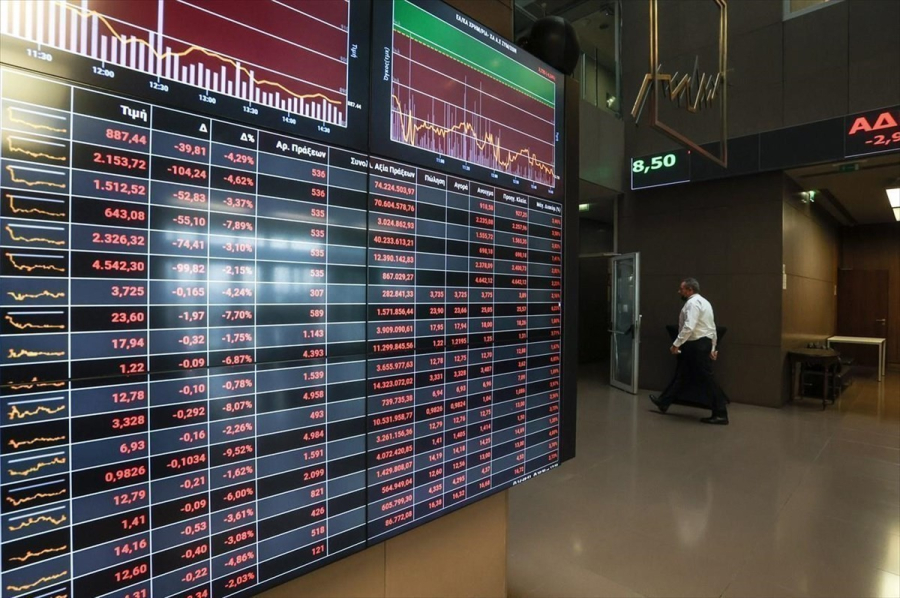 Χρηματιστήριο: Κλείσιμο με πτώση 0,14% - Στα 64,210 εκατ. ευρώ ο τζίρος