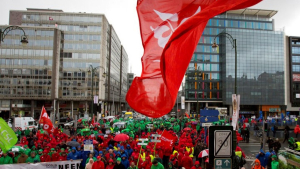 Γενική απεργία και στο Βέλγιο