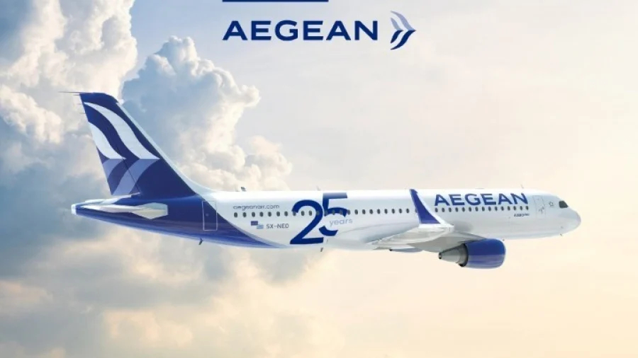 Aegean: Για 14η χρονιά «Καλύτερη Περιφερειακή Αεροπορική Εταιρεία στην Ευρώπη»