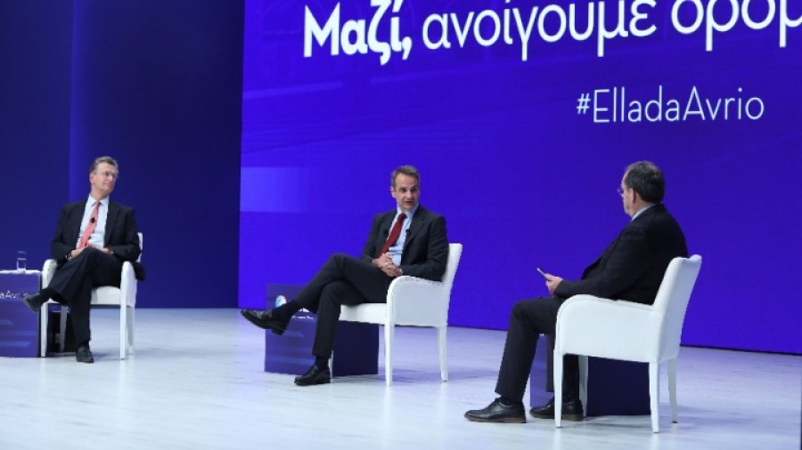 Μητσοτάκης στον ΣΕΒ: Μείωση ασφαλιστικών εισφορών και ταχύτερη απονομή δικαιοσύνης, στις προτεραιότητες της επόμενης τετραετίας